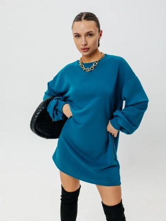 Платье женское оверсайз с длинным рукавом туника ТФ543