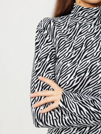 Водолазка тонкая облегающий лонгслив ДК572