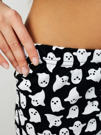 Пижама женская с брюками домашний костюм хлопок