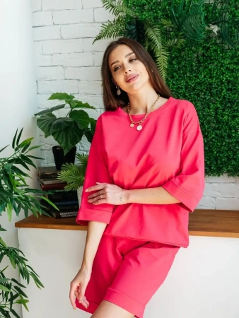 Костюм женский с шортами летний