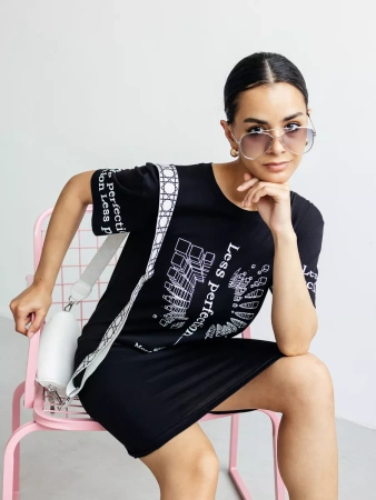 Туника женская домашняя платье больших размеров