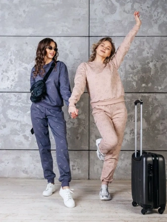 Костюм спортивный женски оверсайз домашняя одежда