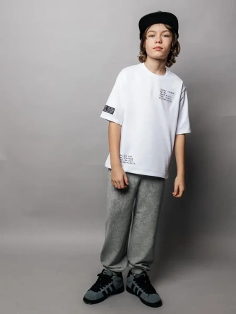 Брюки для мальчика спортивные джоггеры с карманами