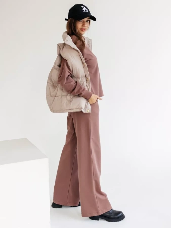 Спортивный костюм женский брючный больших размеров КФ524