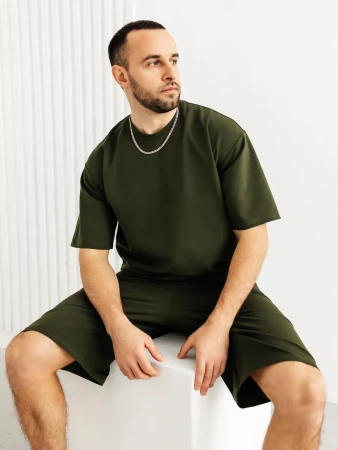 Костюм мужской домашний с футболкой и шортами