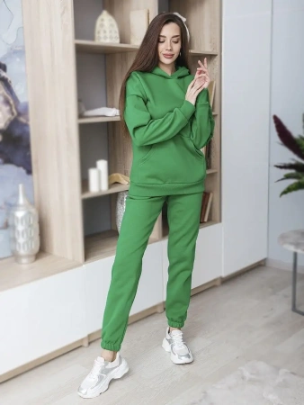 Костюм спортивный женски с начесом оверсайз домашняя одежда