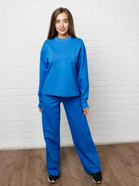 Спортивный костюм женский брючный больших размеров КФ524