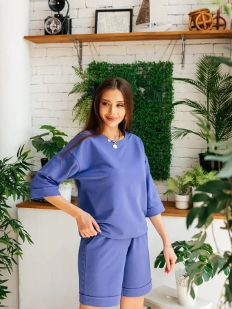 Костюм женский с шортами летний