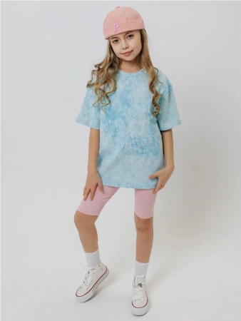 Футболка для девочки оверсайз хлопок