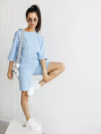 Костюм домашний с шортами спортивный