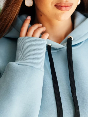 Спортивный костюм с начесом оверсайз кроя зимний