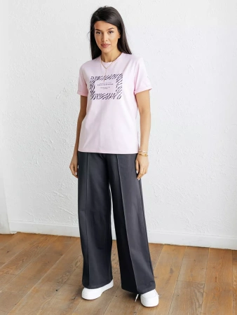 Брюки палаццо широкие классические БФ536