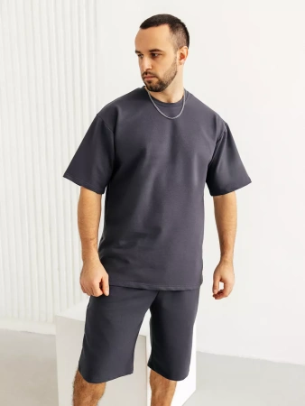 Костюм мужской домашний с футболкой и шортами
