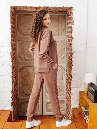 Спортивный костюм оверсайз трикотаж