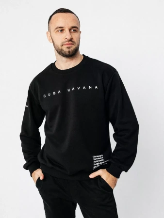 Свитшот мужской с принтом больших размеров