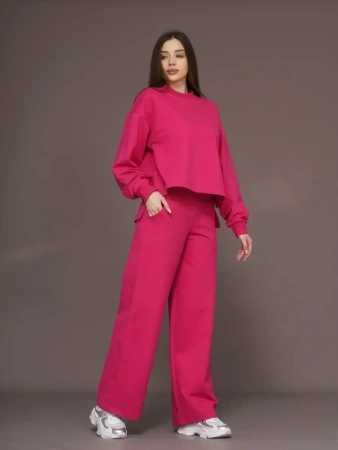 Спортивный костюм женский брючный больших размеров КФ524