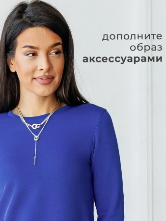 Платье женское трикотажное больших размеров ПЛИ587