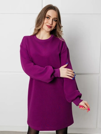 Платье женское оверсайз с длинным рукавом туника ТФ543