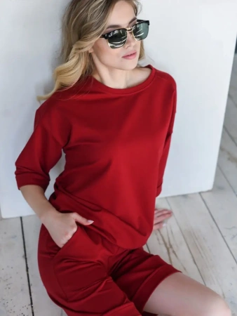 Костюм женский с шортами летний