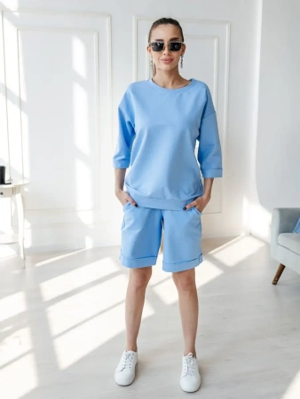 Костюм домашний с шортами спортивный