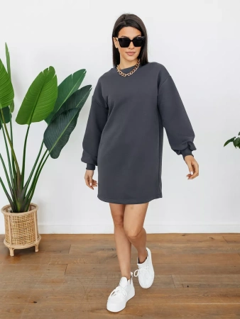 Платье женское оверсайз с длинным рукавом туника ТФ543