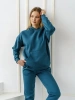 Костюм спортивный женски с начесом оверсайз домашняя одежда