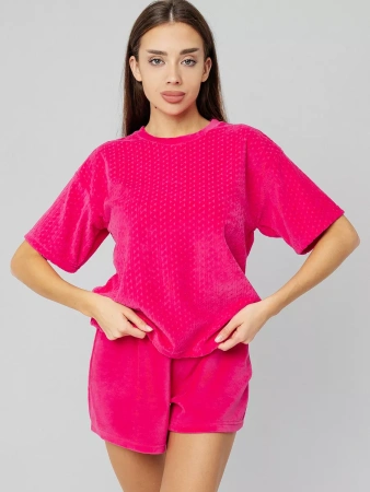 Пижама женская домашняя велюровая