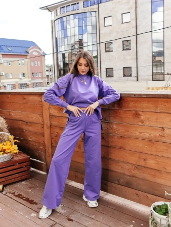 Костюм женский брючный КФ524 трикотажный