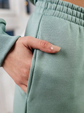 Костюм спортивный женски с начесом оверсайз домашняя одежда