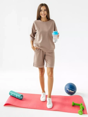 Костюм домашний с шортами спортивный