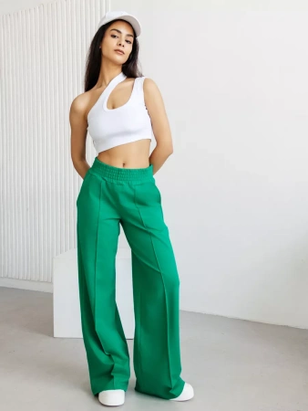 Брюки палаццо широкие классические БФ536