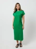 Платье женское летнее трикотажное больших размеров длинное