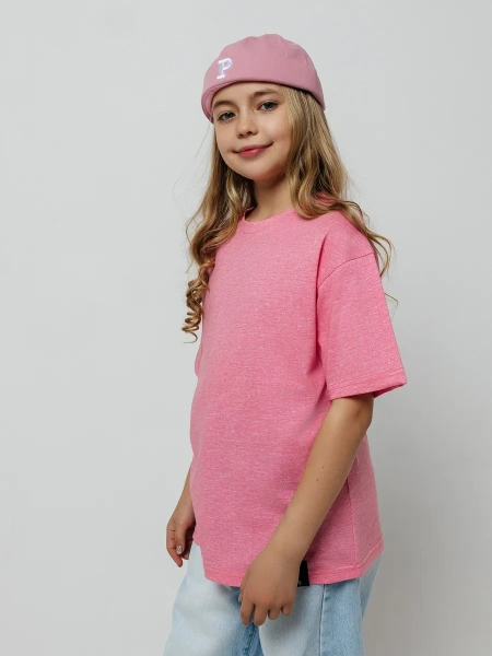 Футболка для девочки с принтом хлопок летняя пляжная