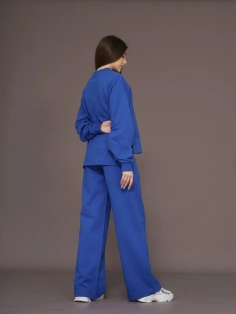 Спортивный костюм женский брючный больших размеров КФ524