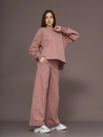 Спортивный костюм женский брючный больших размеров КФ524