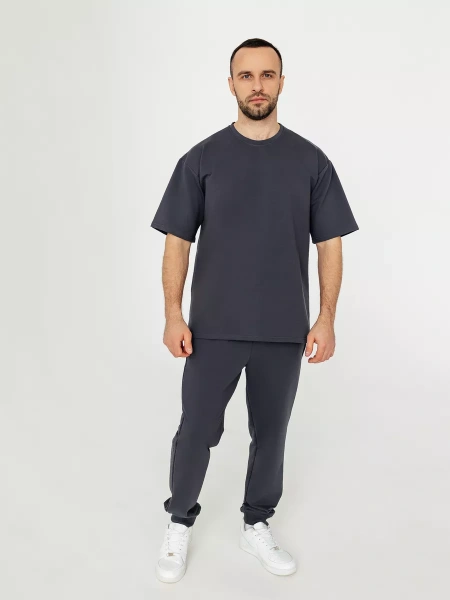 Домашний костюм с брюками трикотажный хлопок