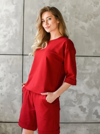 Костюм женский с шортами летний