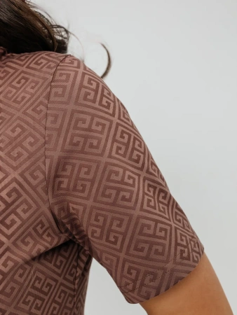 Платье женское трикотажное больших размеров длинное ПЛК609