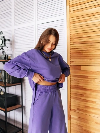 Костюм женский брючный КФ524 трикотажный