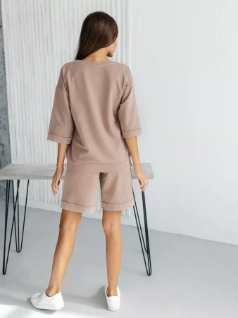 Костюм домашний с шортами спортивный