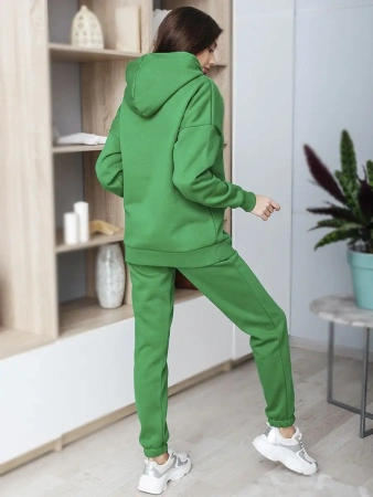 Костюм спортивный женски с начесом оверсайз домашняя одежда