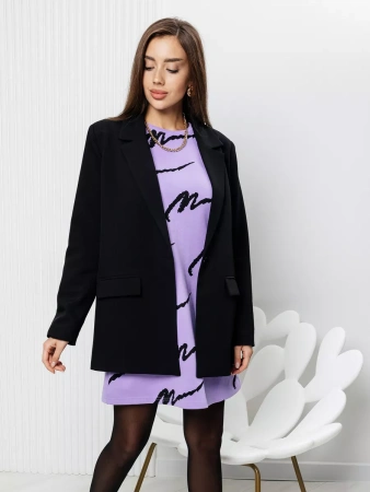 Платье женское трикотажное трапеция повседневное ПЛИ577