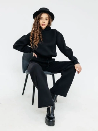 Спортивный костюм с начесом оверсайз кроя зимний