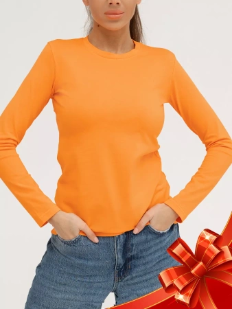 Лонгслив женский облегающий дк540