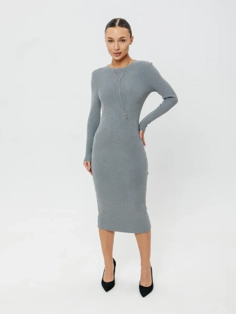 Платье праздничное вечернее лапша трикотажное ПЛК648