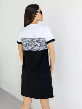 Платье женское трикотажное повседневное больших размеров