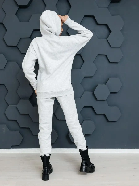 Костюм спортивный женски с начесом оверсайз домашняя одежда