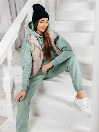 Костюм спортивный женски с начесом оверсайз домашняя одежда