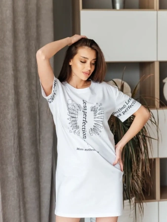 Туника платье домашнее оверсайз