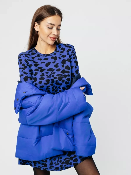 Платье праздничное весеннее больших размеров трапеция ПЛИ577